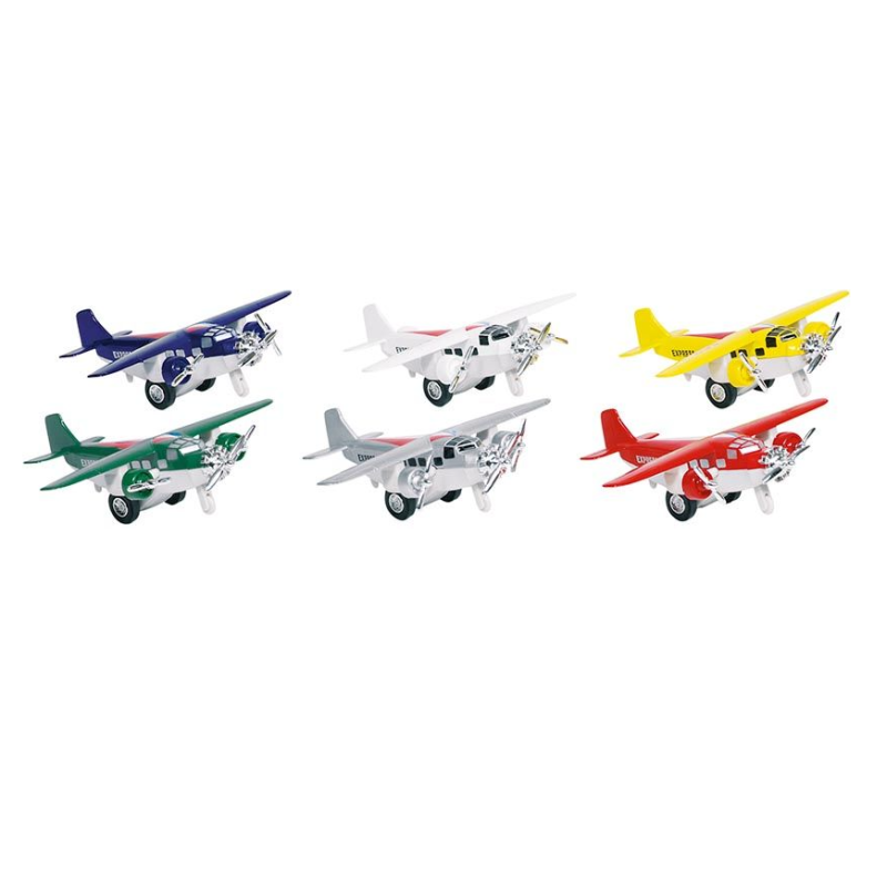 Avioneta De Metal Retrofricción