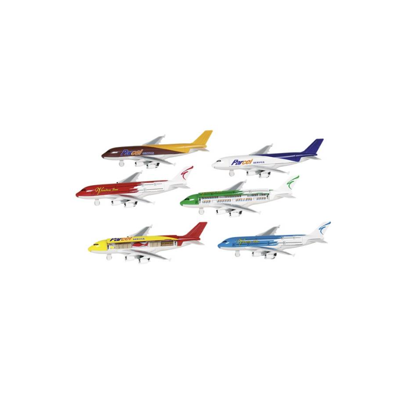 Avión De Metal 19 Cm Retrofricción