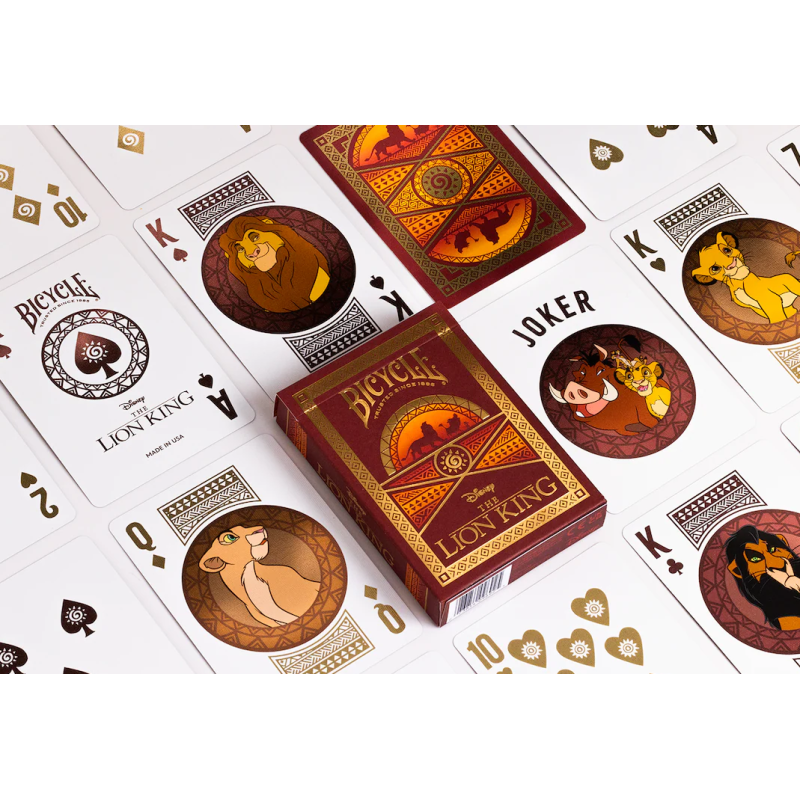 Baraja Cartas El Rey León