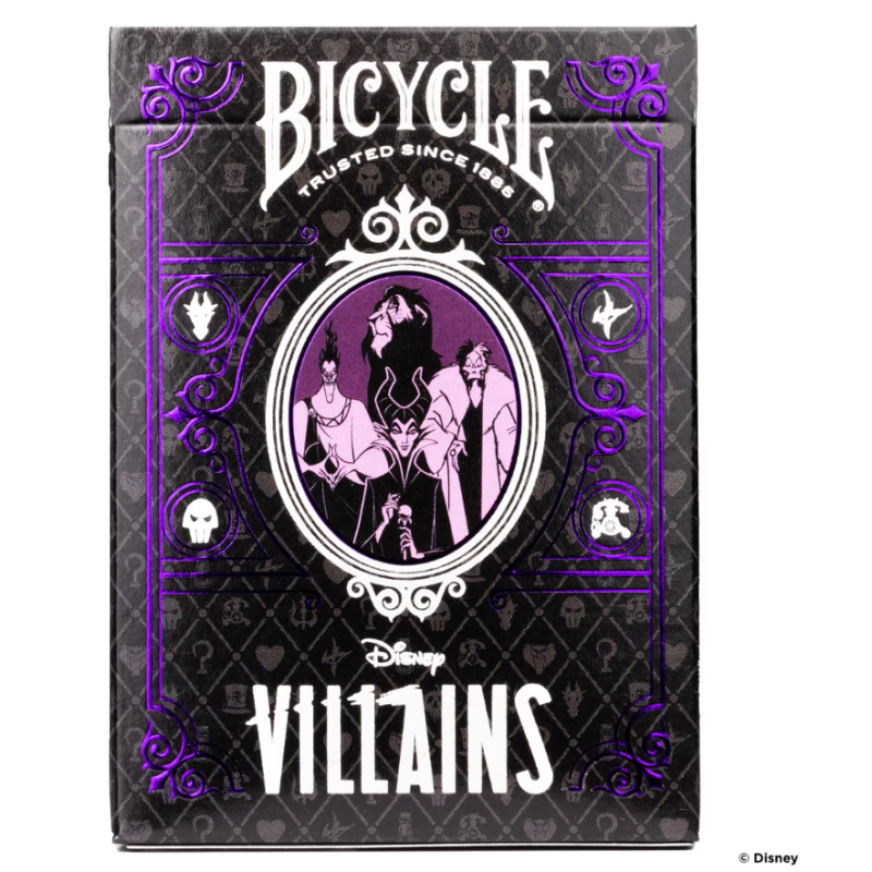 Baraja Cartas Villanos Disney De Naipes Heraclio