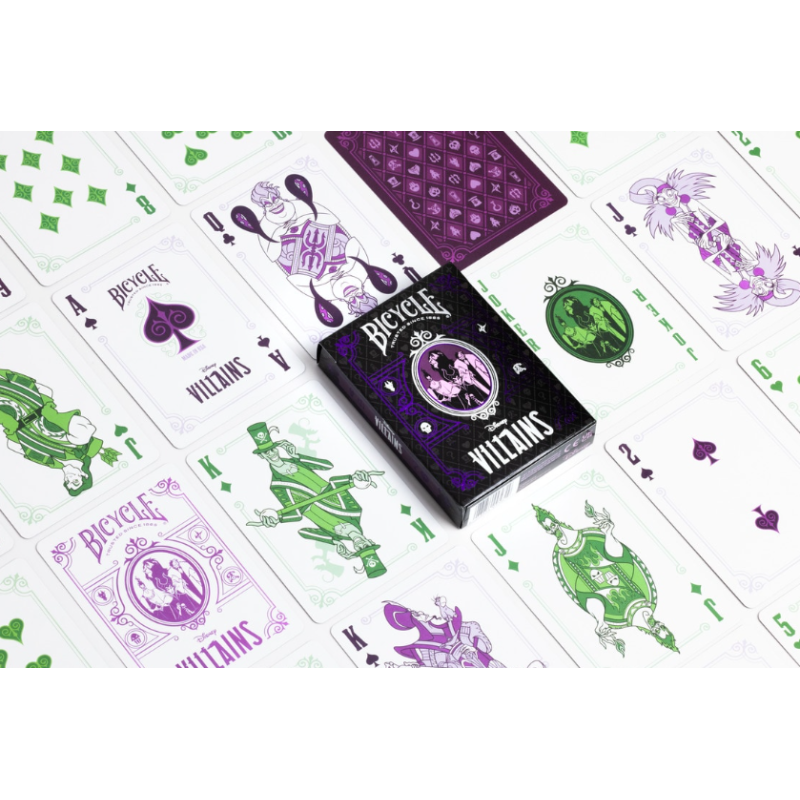 Baraja Cartas Villanos Disney
