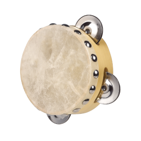 Pandereta Con 3 Cascabeles