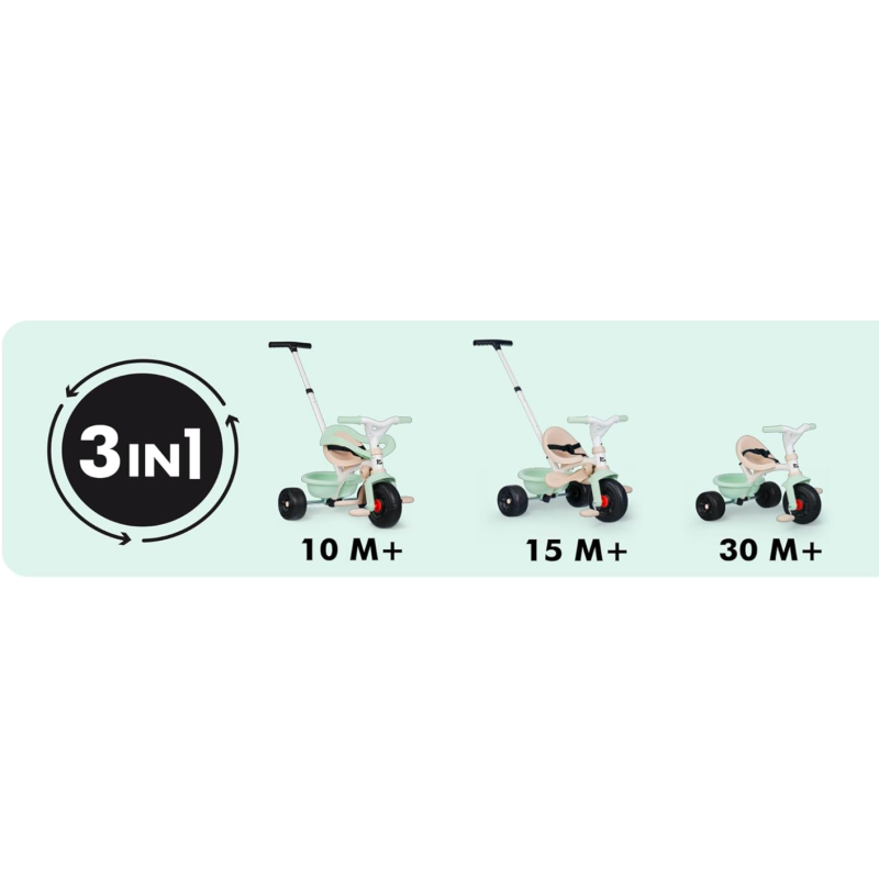 Triciclo Be Fun Confort Verde