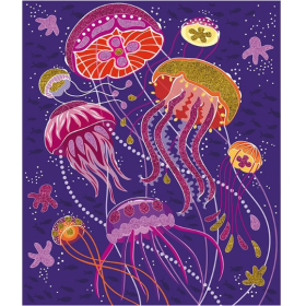 Animales Brillantes Purpurina Y Arena 2