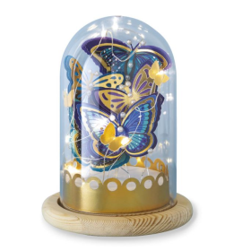 Kit Para Crear Campana Iluminada Mariposas 2