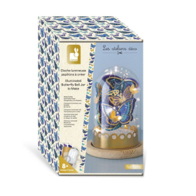 Kit Para Crear Campana Iluminada Mariposas