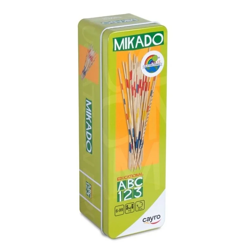 Mikado De Viaje En Caja Metálica