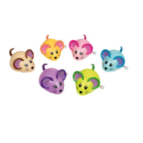 Ratón De Cuerda Colores Surtidos