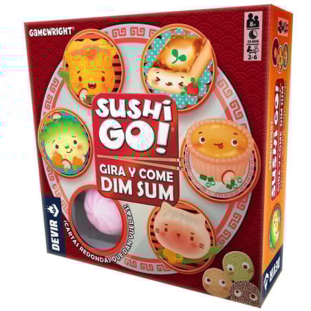 Sushi Go Gira y Come Dim Sum