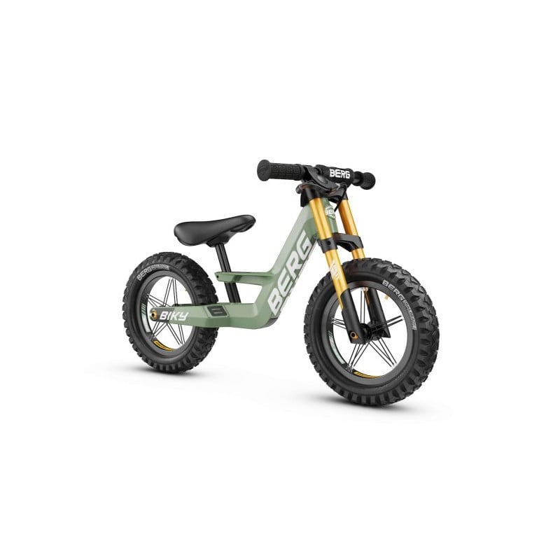 Bici de equilibrio BERG BIKY Cross Green con freno de mano  