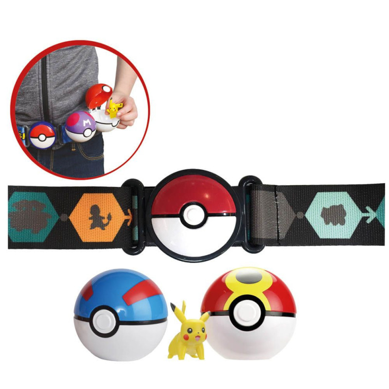Pokemon Clip N Go Pokeball Cinturón