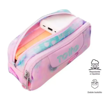 Estuche Totto Glitter Shiny Heart