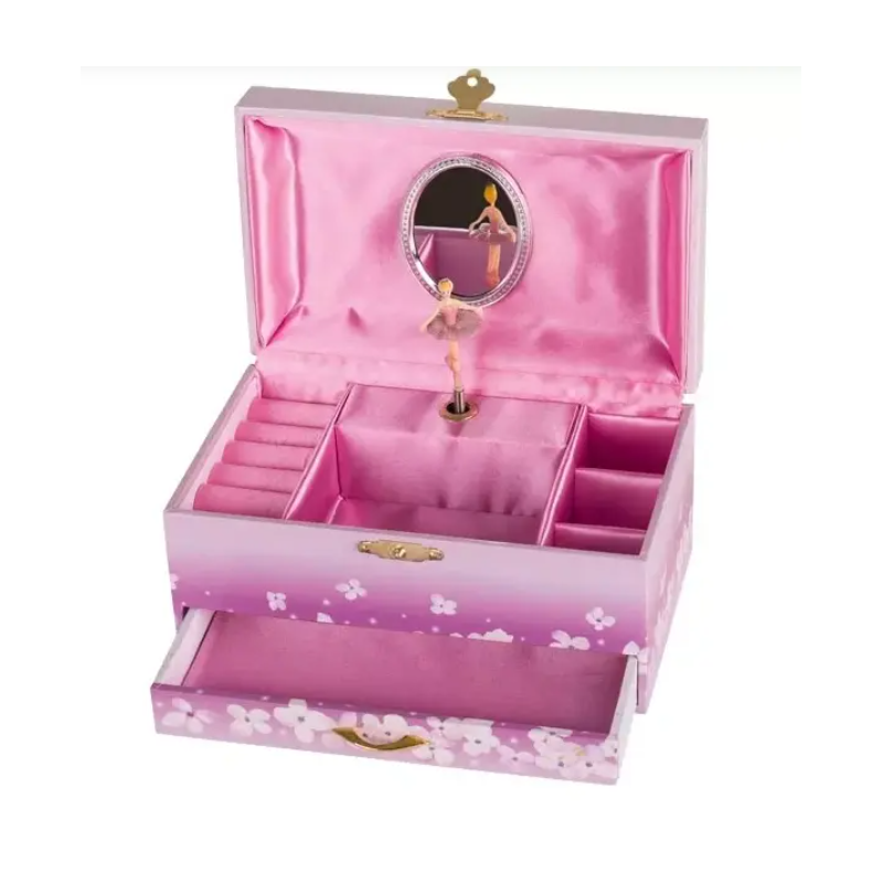 Caja De Música Bailarina Vi Con Cajón