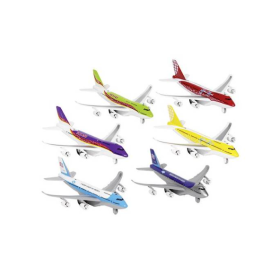 Avión Hojalata Luces Y Sonidos 2