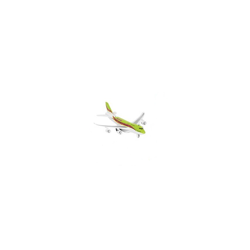 Avión Hojalata Luces Y Sonidos