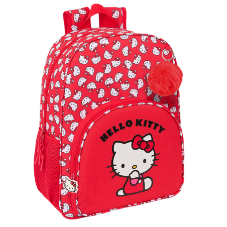 Mochila Hello Kitty Iconic Adaptable A Carro De Safta