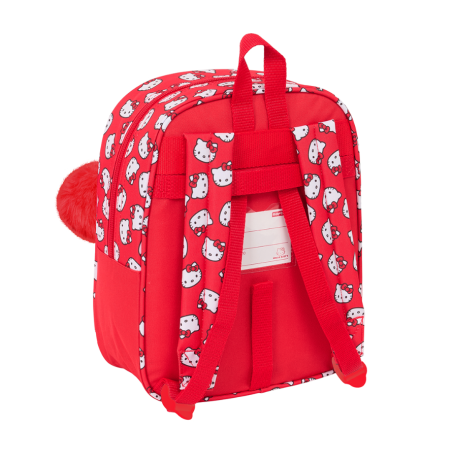 Mochila Hello Kitty Guardería Adaptable A Carro