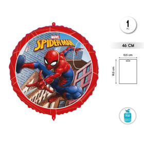 Globo Spiderman Con Cinta Y Peso