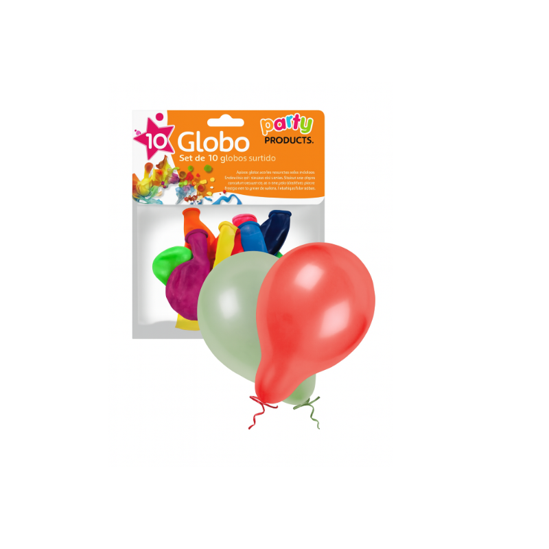 Globos Fluorescentes Colores Surtidos