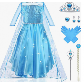 Disfraz Princesa Elsa 5-6 Años