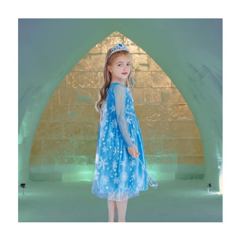 Disfraz Princesa Elsa 3-4 Años