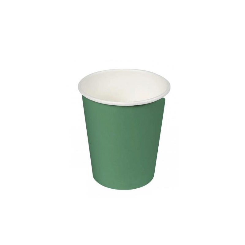 Vasos Cartón Verde 24 Uds De Fiesta Y Cumpleaños