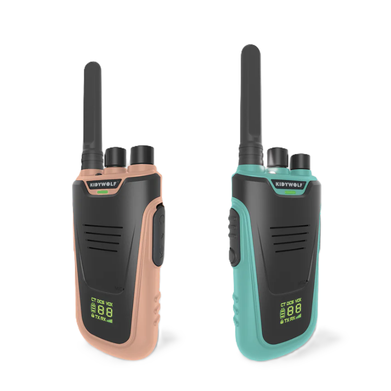 KIDYWOLF Walkie-Talkies Kidytalk Natural-Cián