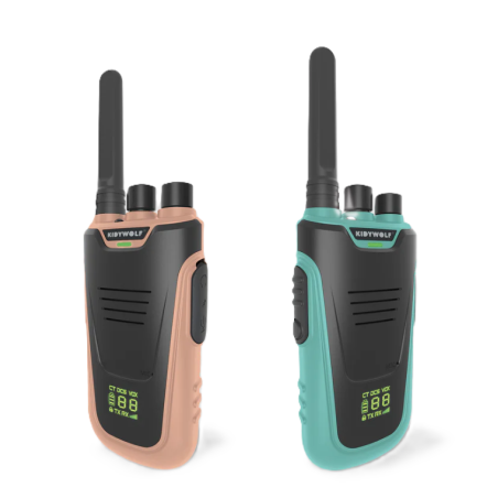 KIDYWOLF Walkie-Talkies Kidytalk Natural-Cián