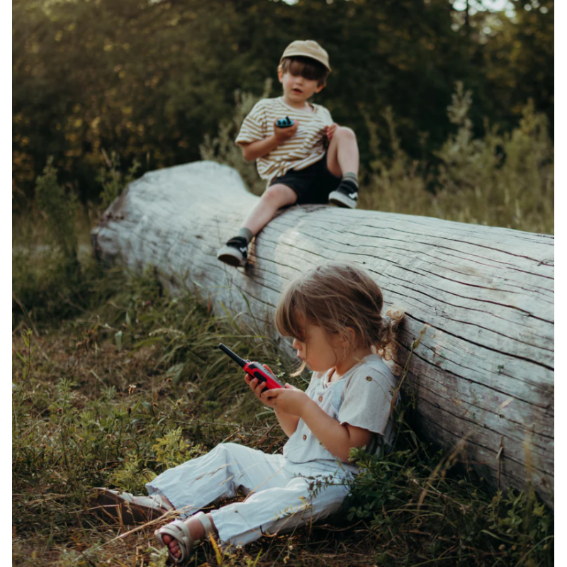 KIDYWOLF Walkie-Talkies Kidytalk Azul-Rojo