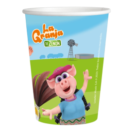 Vasos La Granja De Zenón 8 Uds