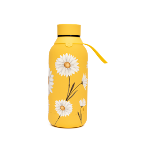 Aurea Botella Acero Inox Mostaza Margaritas 500 Ml  De Aurea