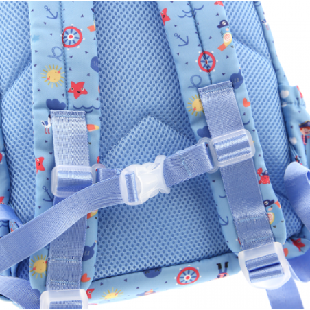 Aurea Mochila Preescolar Piratas