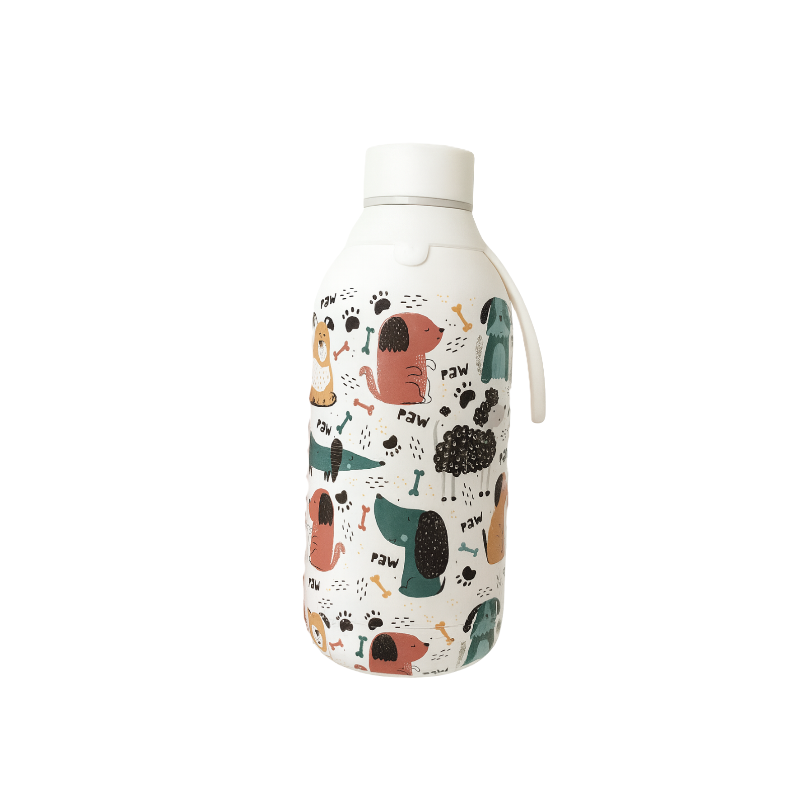 Aurea Botella Térmica Ice Paw White 500 Ml  De Aurea