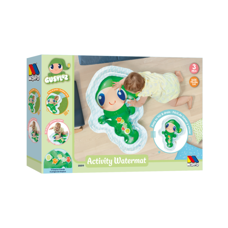 Gusyluz Alfombra De Agua Con Actividades