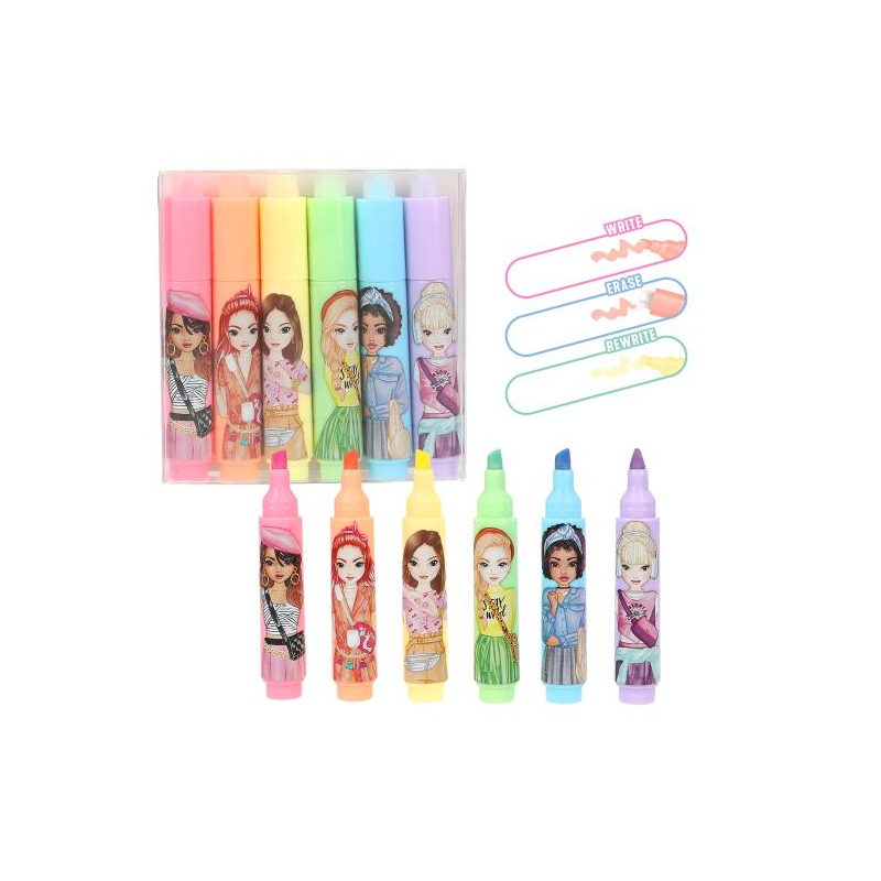 Top Model Rotuladores Mini Fluorescentes