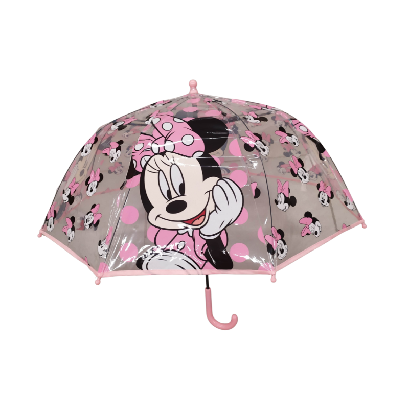 Paraguas Minnie Mouse Rosa De Sun City Iberia