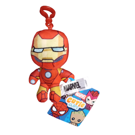 Llavero Peluche Marvel Clips Surtido