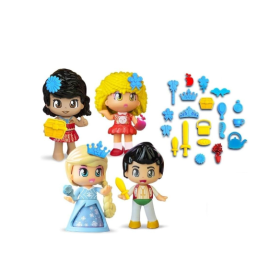 PinyPon Set 4 Figuras De Cuento De Famosa 2