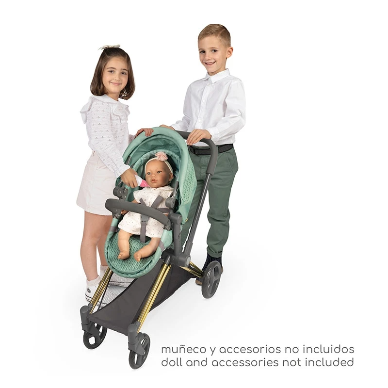 DeCuevas Coche Muñeca 3x1 Plegable