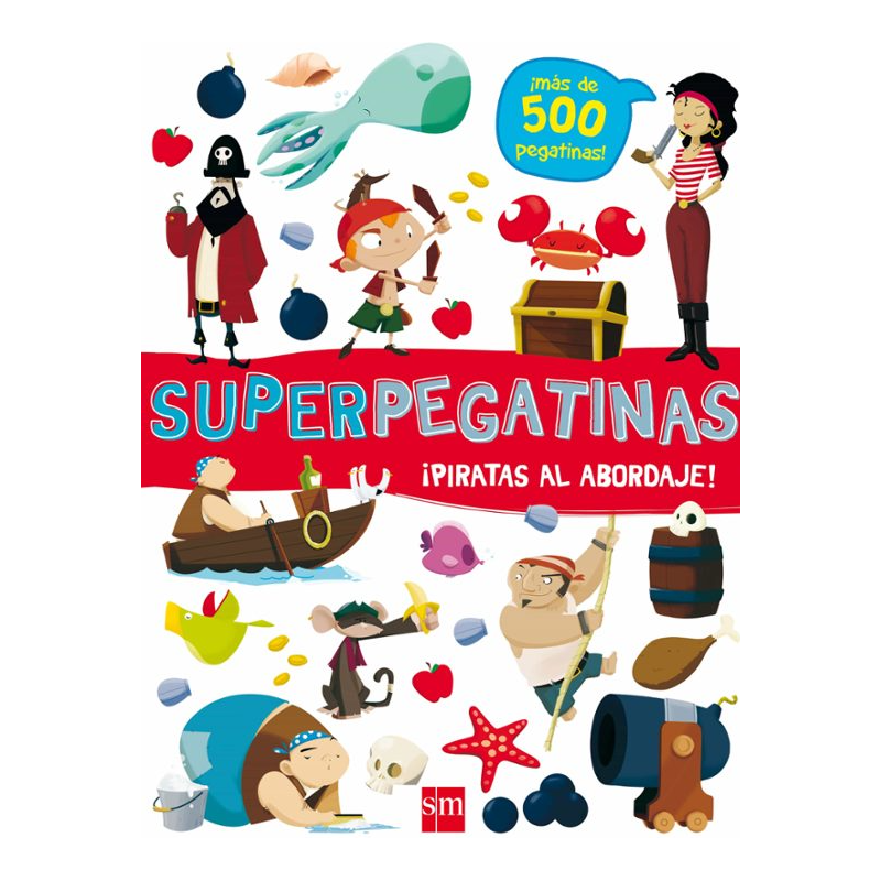 Superpegatinas ¡Piratas Al Abordaje!