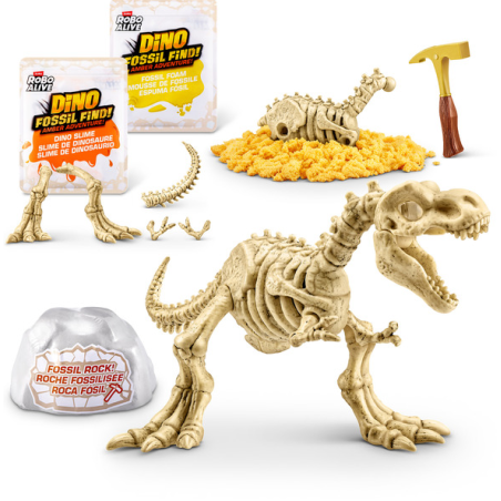 ZURU Robo Alive Dino Fossil Find Amber Adventure