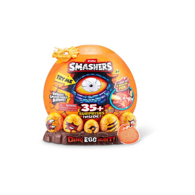 Huevo Smashers Dinosaurio con Figuras