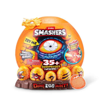 Huevo Smashers Dinosaurio con Figuras