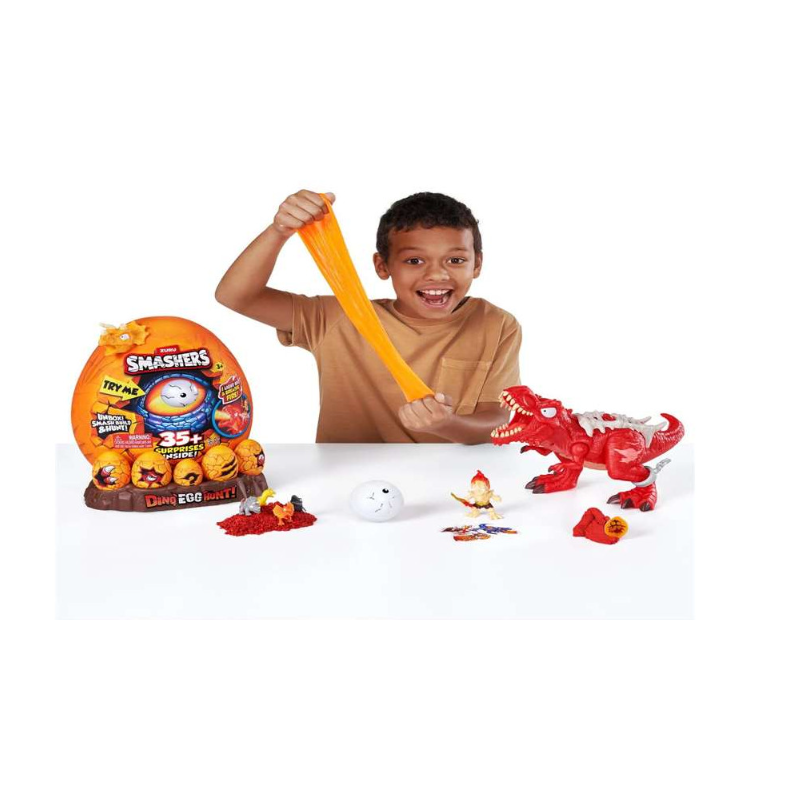Huevo Smashers Dinosaurio con Figuras