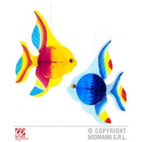 SET DOS PECES TROPICALES EN FORMA DE NID