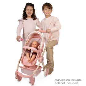 DeCuevas Coche De Muñeca 3x1 Plegable De Decuevas 2
