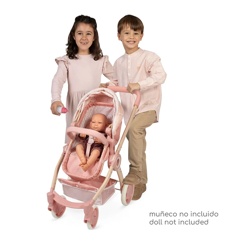 DeCuevas Coche De Muñeca 3x1 Plegable