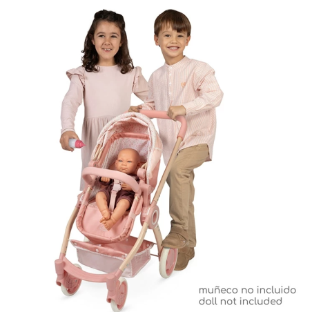 DeCuevas Coche De Muñeca 3x1 Plegable