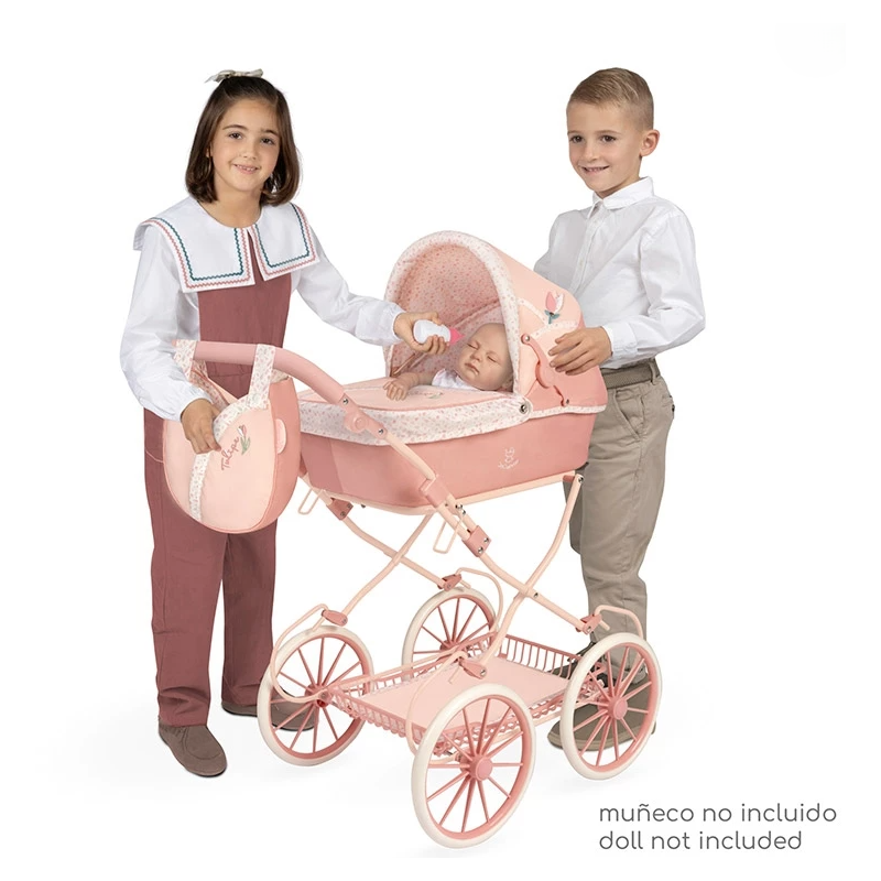 DeCuevas Coche De Muñeca Plegable Con Sombrilla