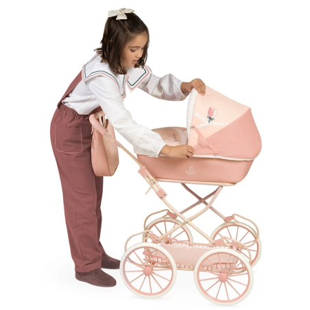 DeCuevas Coche De Muñeca Plegable Con Sombrilla